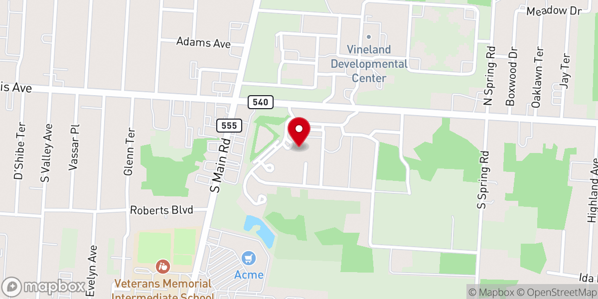 Map showing location of Creative Achievement Academy Downe Academy