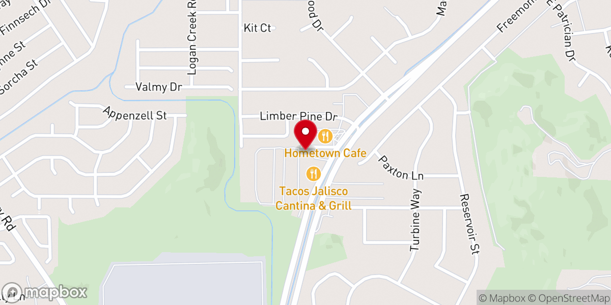 Map showing location of Little Church in the Valley Inc