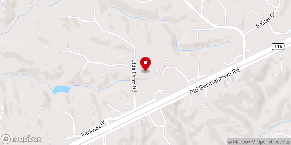 Map showing location of Sisters of the Third Order of St. Francis - Motherhouse
