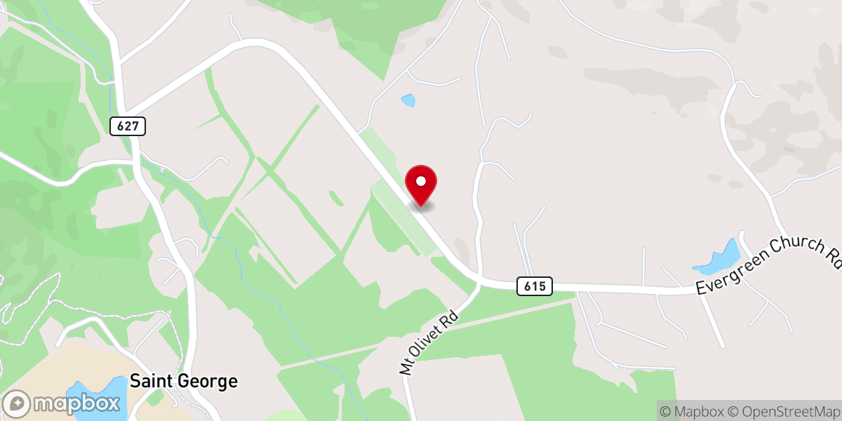 Map showing location of Evergreen Church Of The Brethren