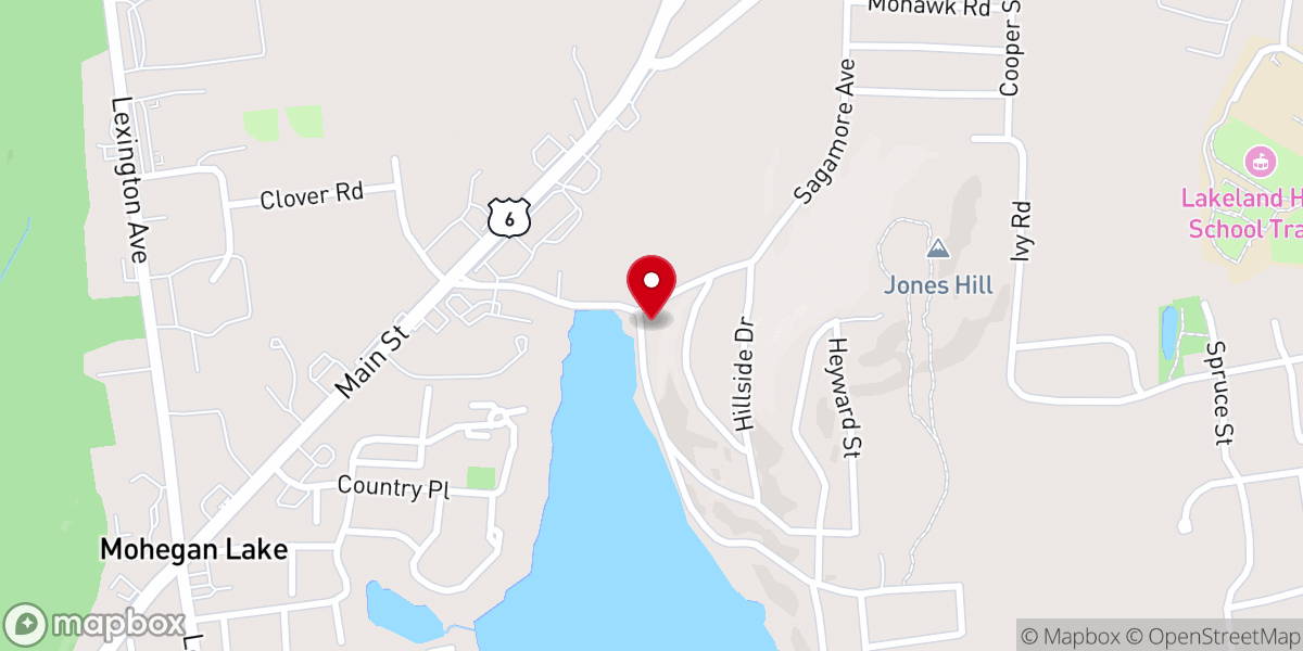 Map showing location of Faith Bible Fellowship Church