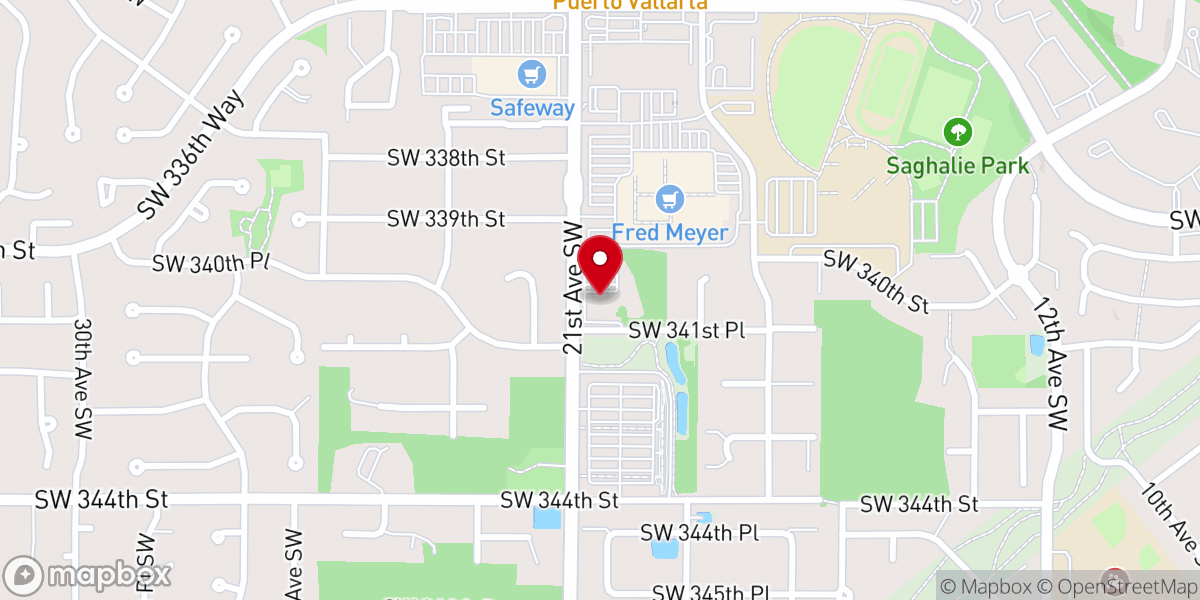 Map showing location of Christian Church Voice