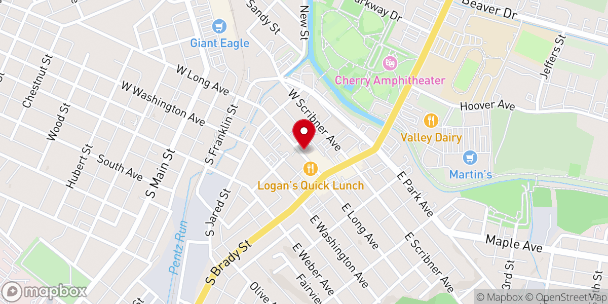 Map showing location of Winds of Grace