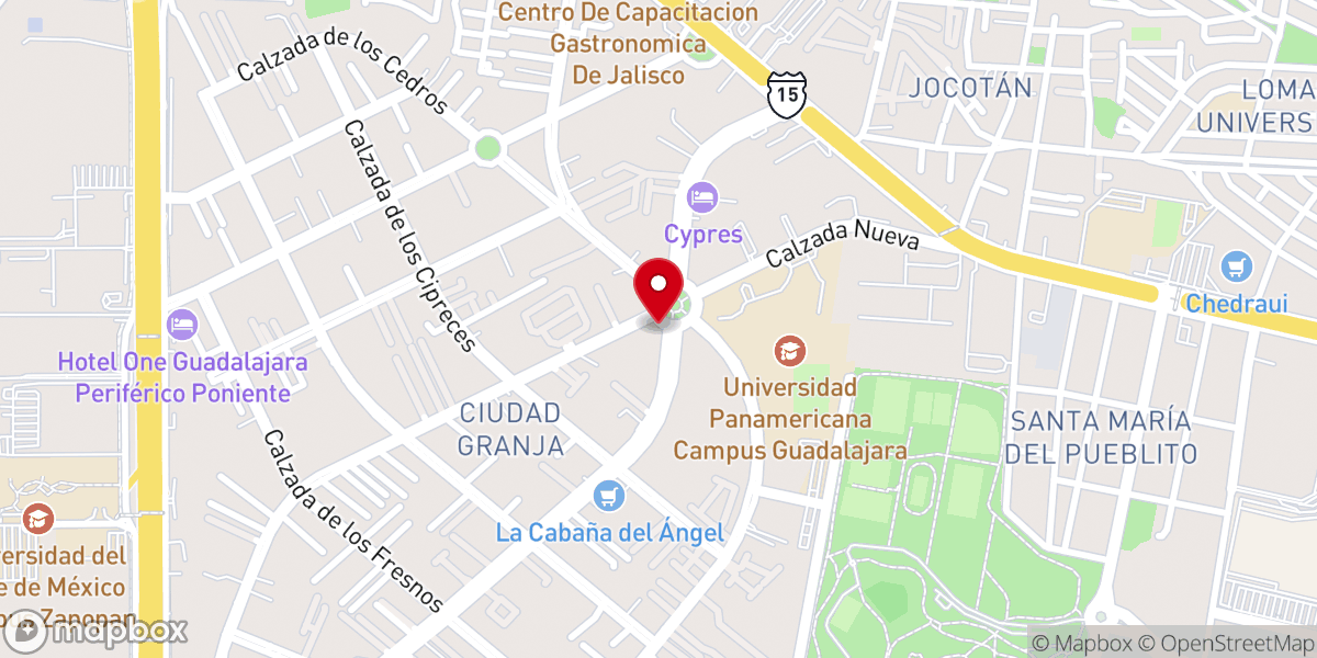 Map showing location of BET-EL