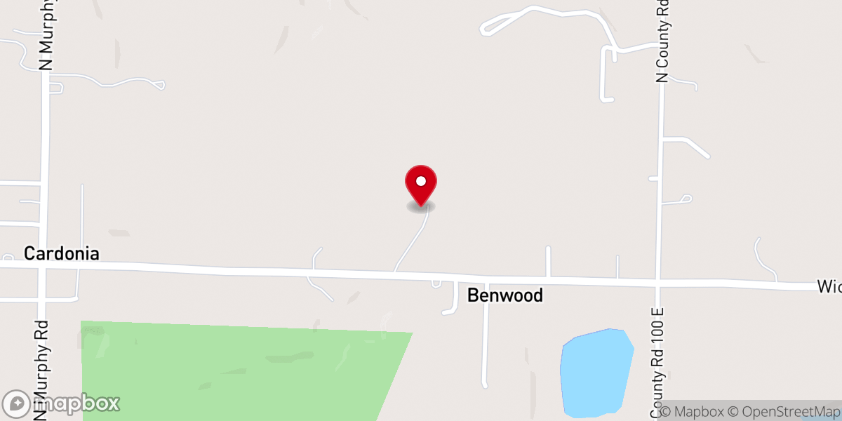 Map showing location of FBC Christian Youth Camp