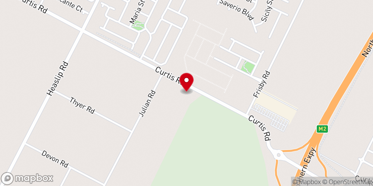 Map showing location of Peniel Free Pentecostal Church (PFPC)