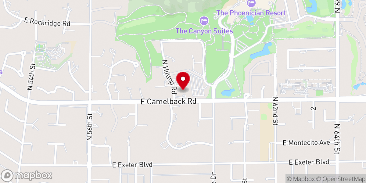 Map showing location of Camelback Seventh Day Adventist Church