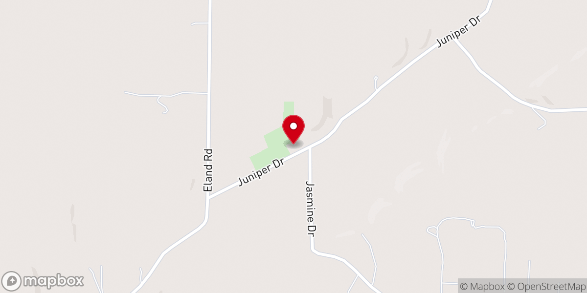 Map showing location of Burkhart Church