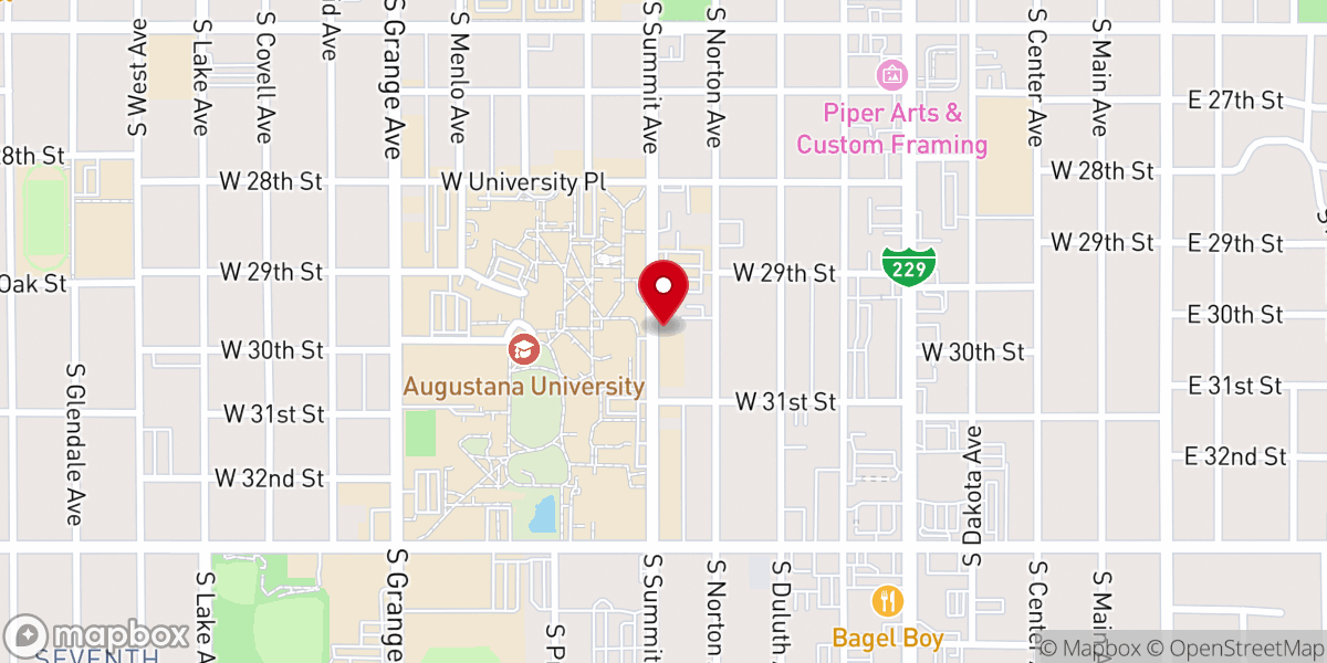 Map showing location of Vantage Point 3 Ministries