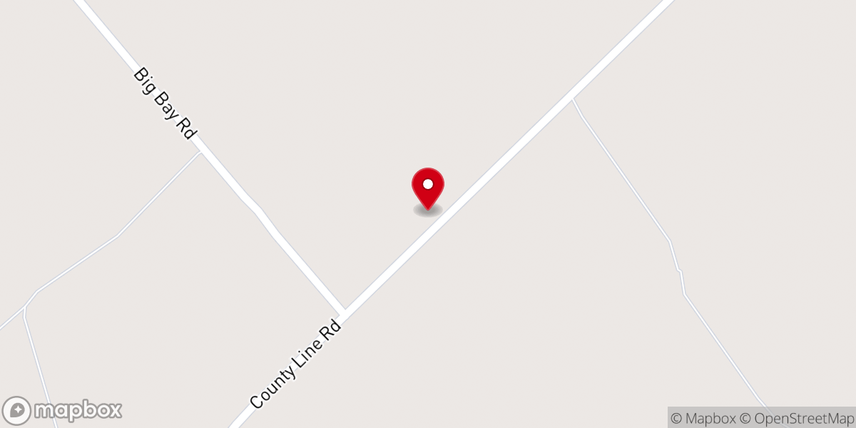 Map showing location of Weldon Church