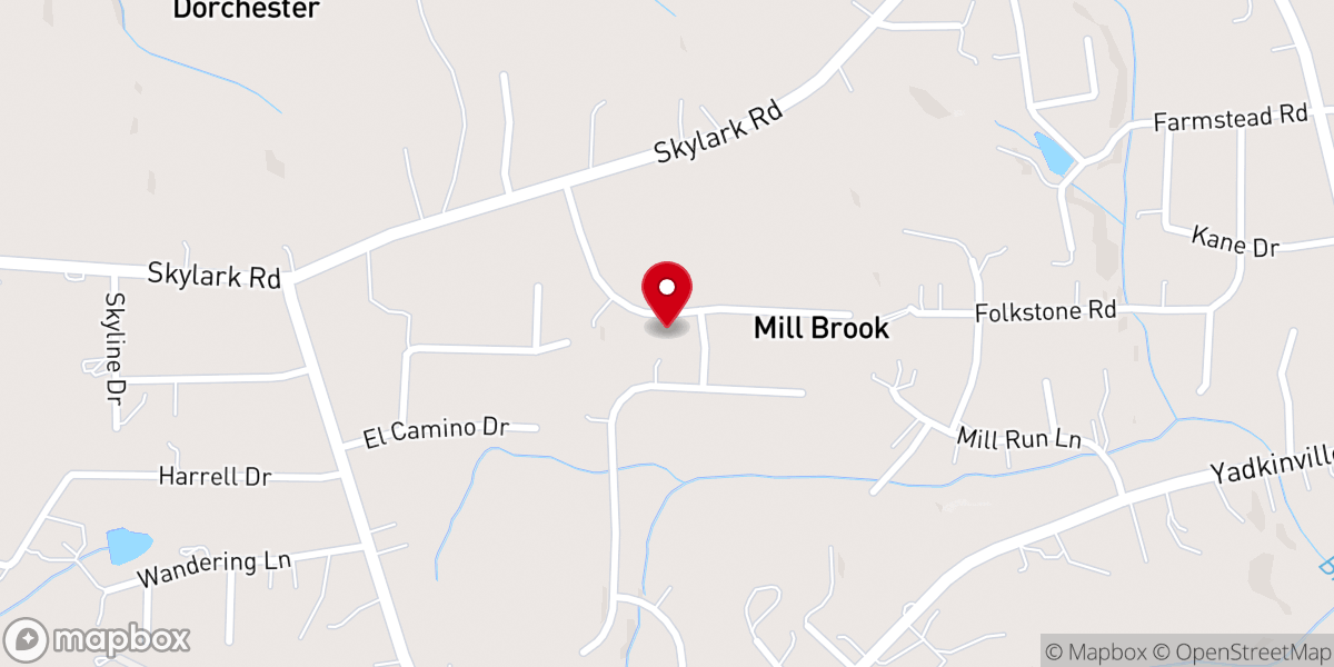 Map showing location of A B Wright Ministries Inc
