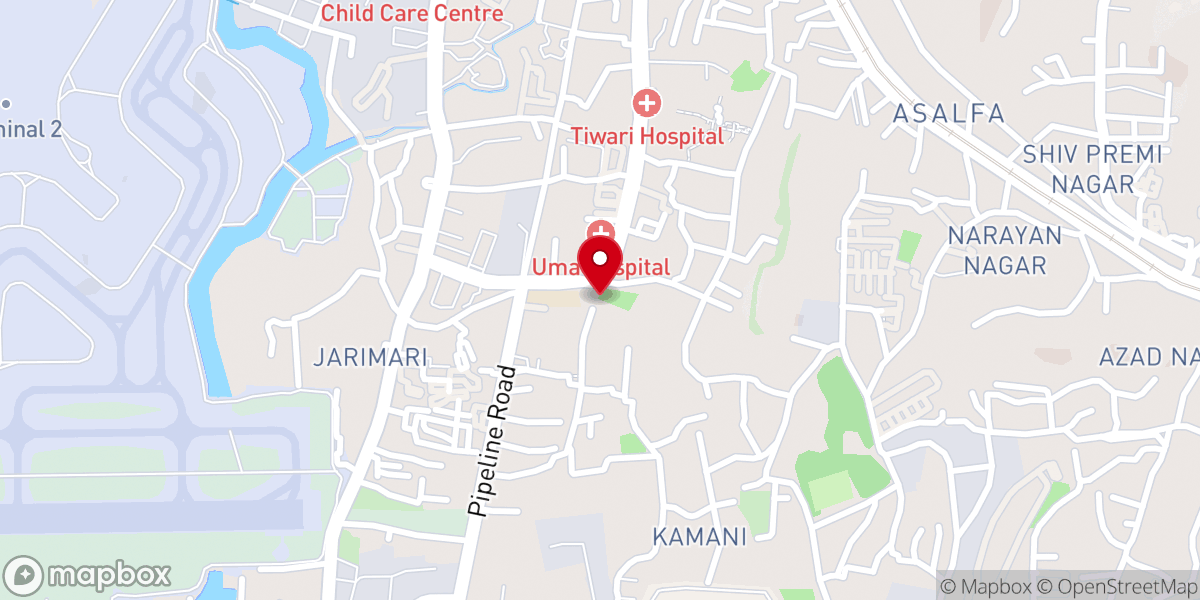 Map showing location of The Church Of Jesus Christ In India