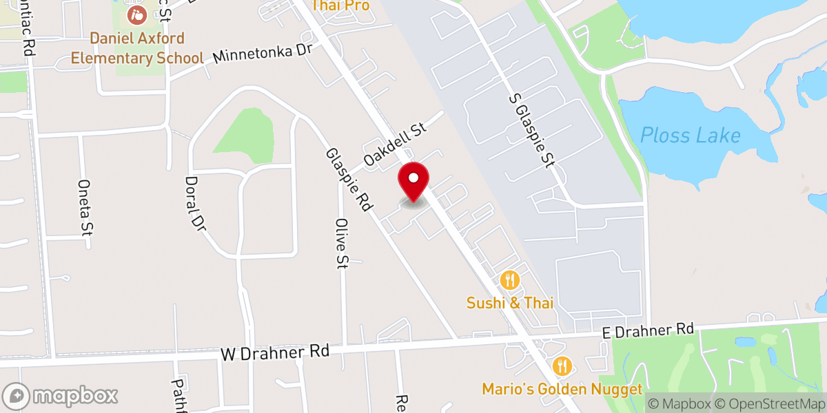 Map showing location of Firmly Rooted Ministries