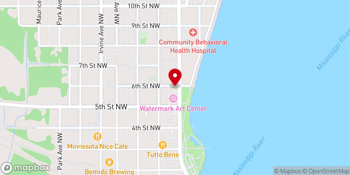 Map showing location of Fellowship of the Cross Lutheran Church