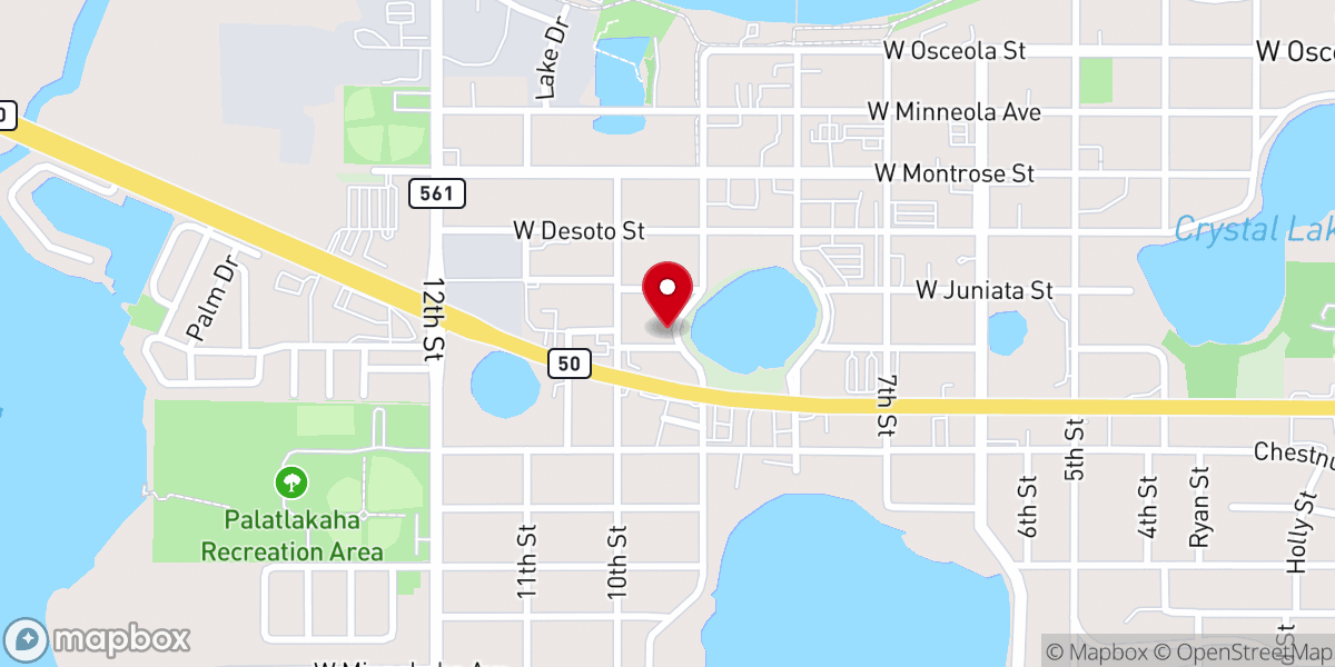 Map showing location of New Sunrise Church