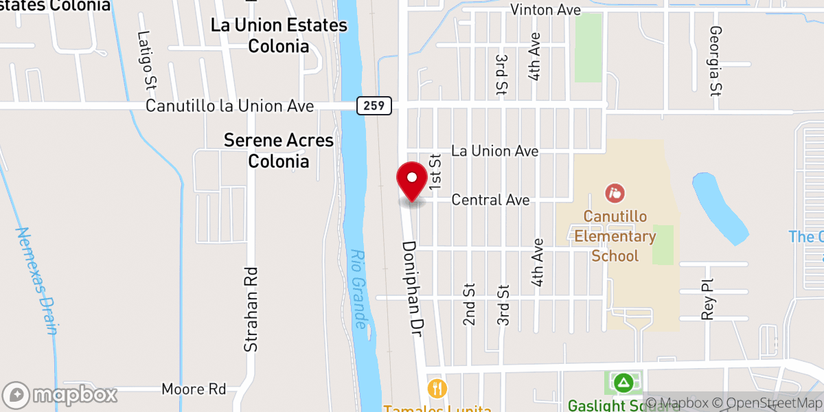 Map showing location of La Casa del Alfarero / The Potters House