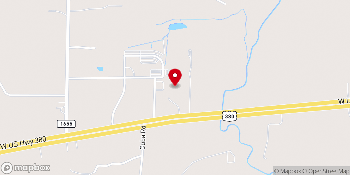 Map showing location of Ascension and St. Mark's Anglican Church