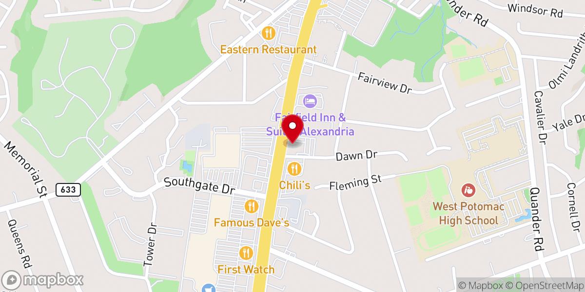 Map showing location of Fullness Of Christ church