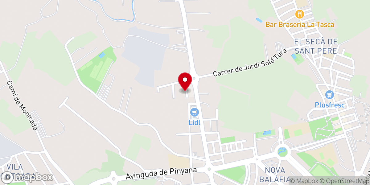 Map showing location of HIS PRESENCE TV