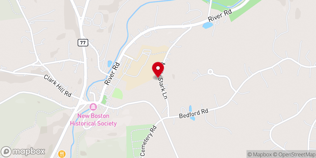 Map showing location of Horizon Christian Church