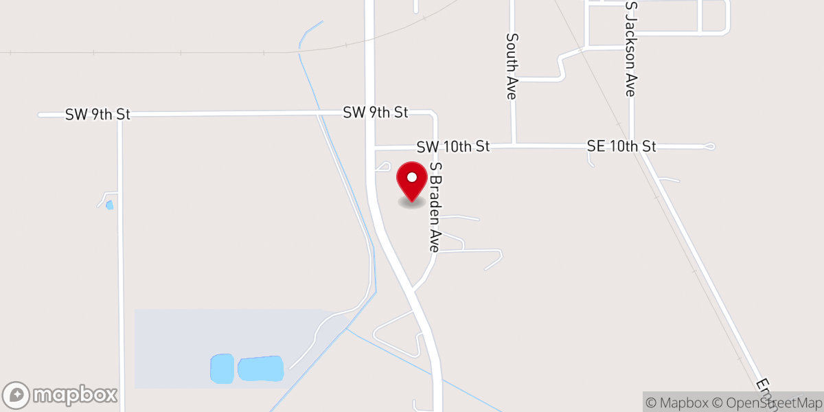 Map showing location of Grace EFC Eagle Grove Iowa