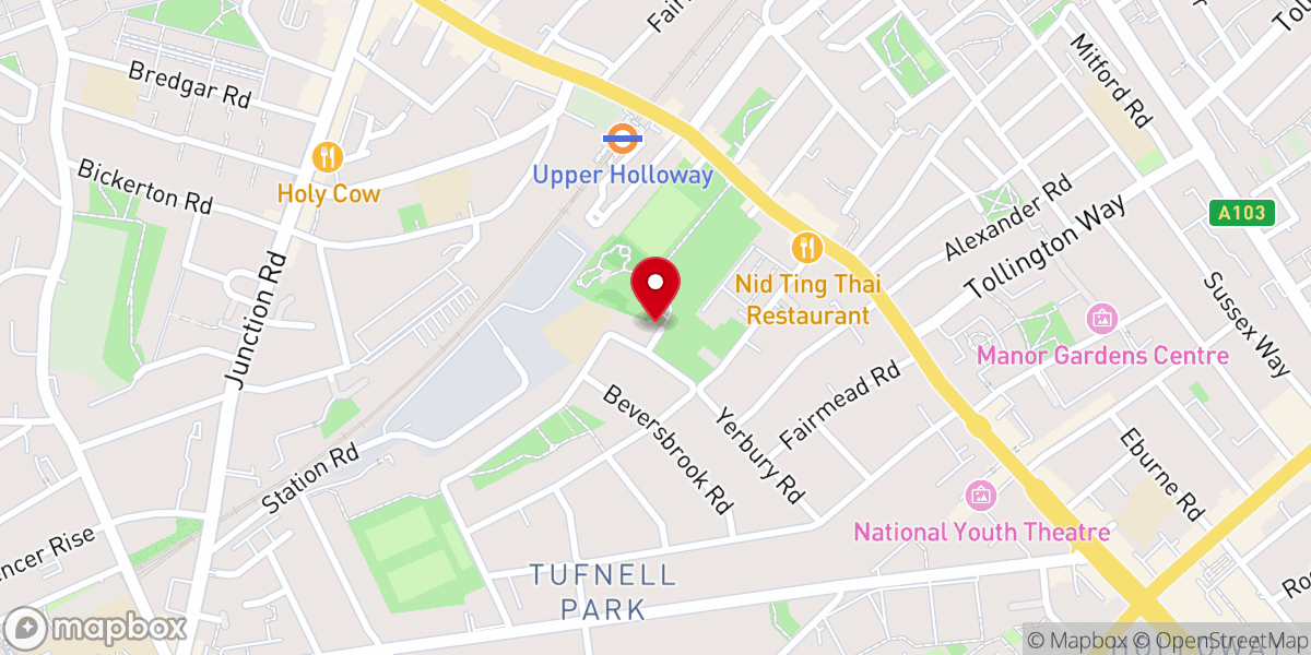 Map showing location of MCI London Church | Iglesia Cristiana