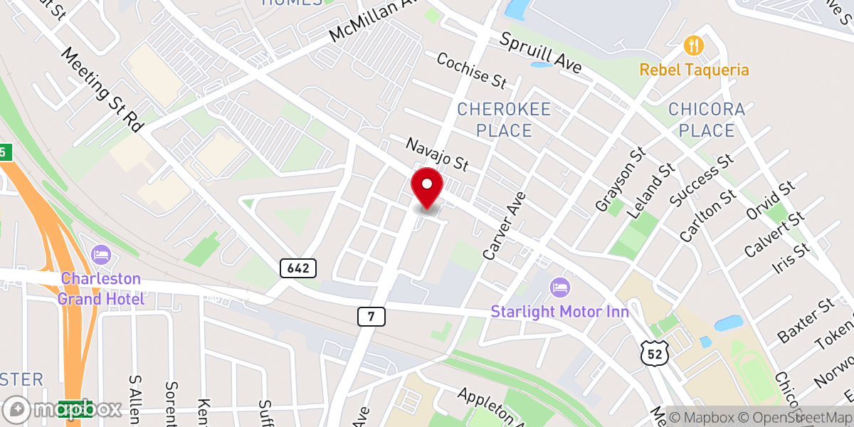 Map showing location of Upper Dorchester County Community Ministries