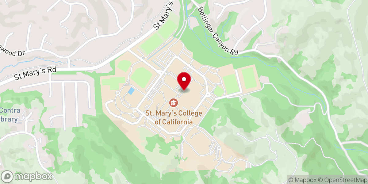 Map showing location of Saint Mary's College Chapel