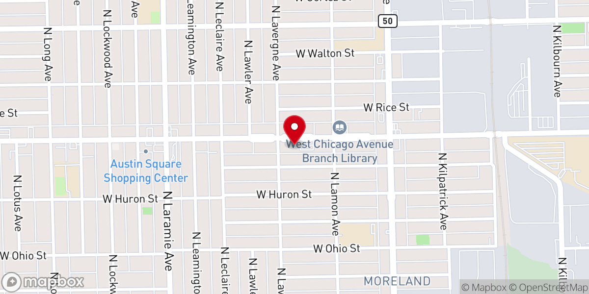 Map showing location of Healing Temple of God