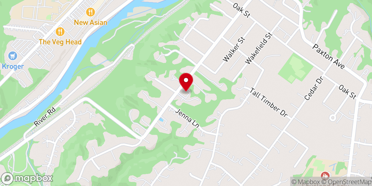Map showing location of Redeeming Grace Church