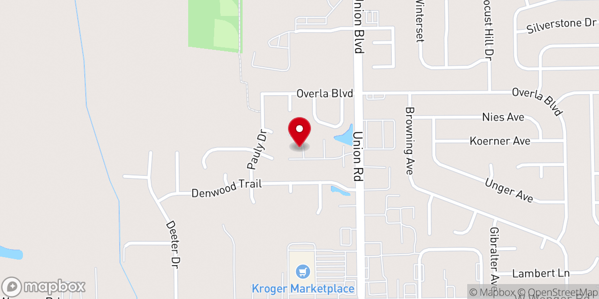 Map showing location of Colvin Henry