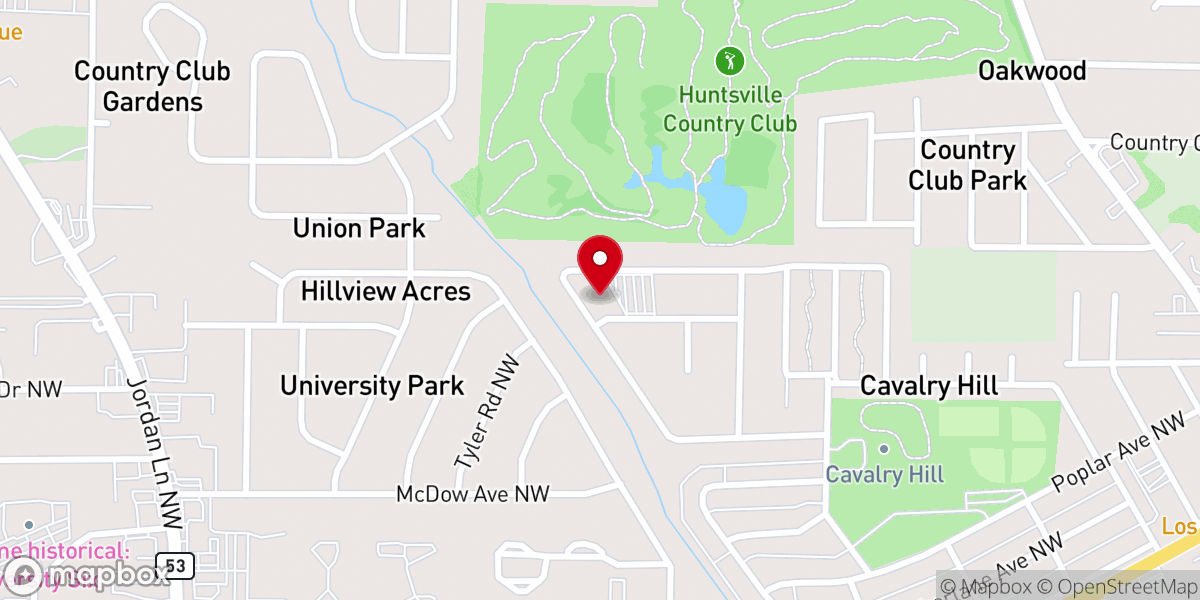 Map showing location of Saint Bartley Primitive Baptist Church