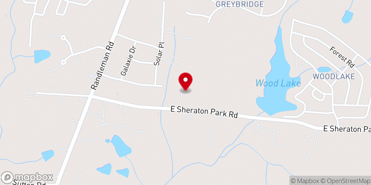 Map showing location of Sheraton Park Free Will Baptist