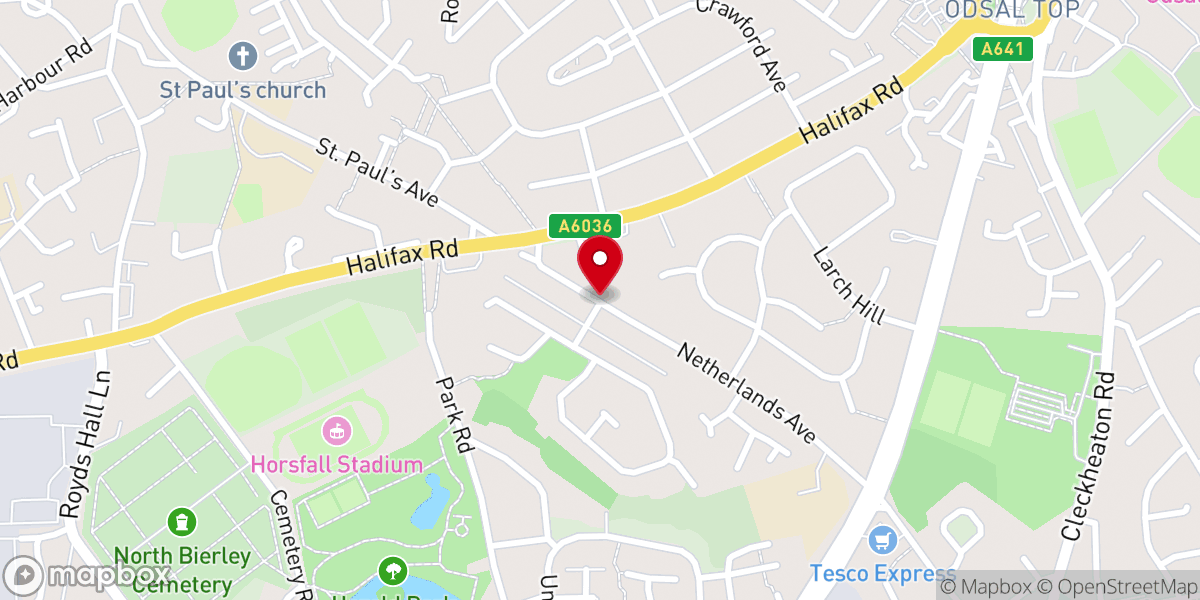 Map showing location of Celebrate Church