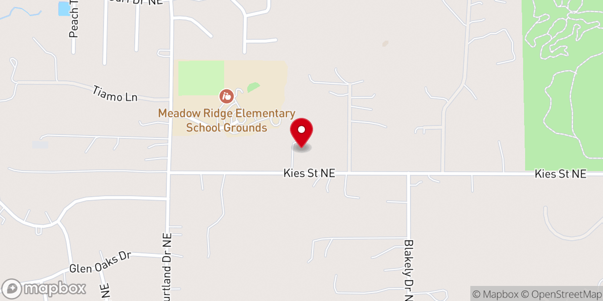 Map showing location of Rockford Three Angels Fellowship Seventh-day Adventist Church