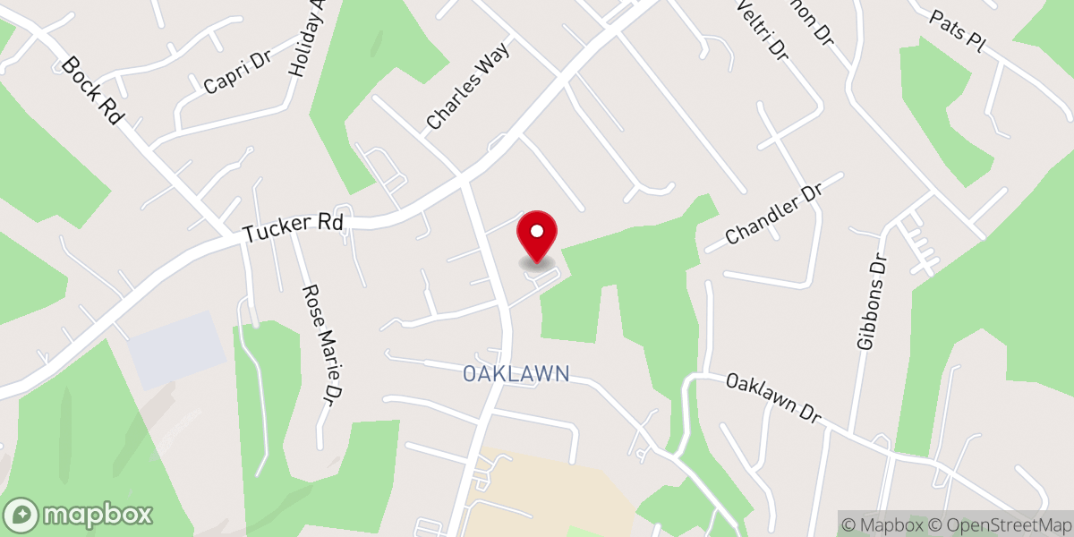 Map showing location of Oxon Hill Assembly-Jesus Christ