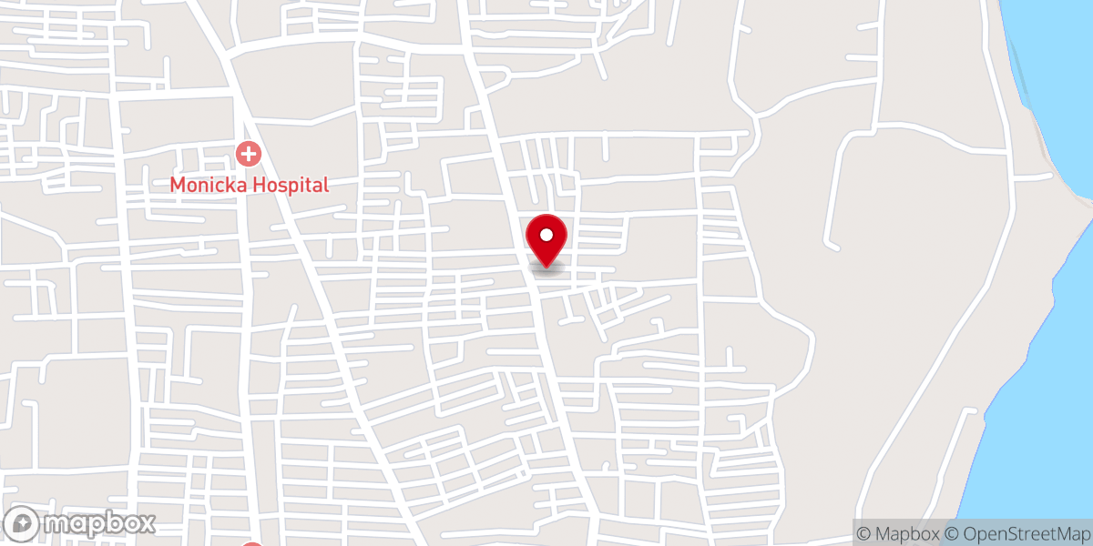 Map showing location of Kirupasanam church Tuticorin