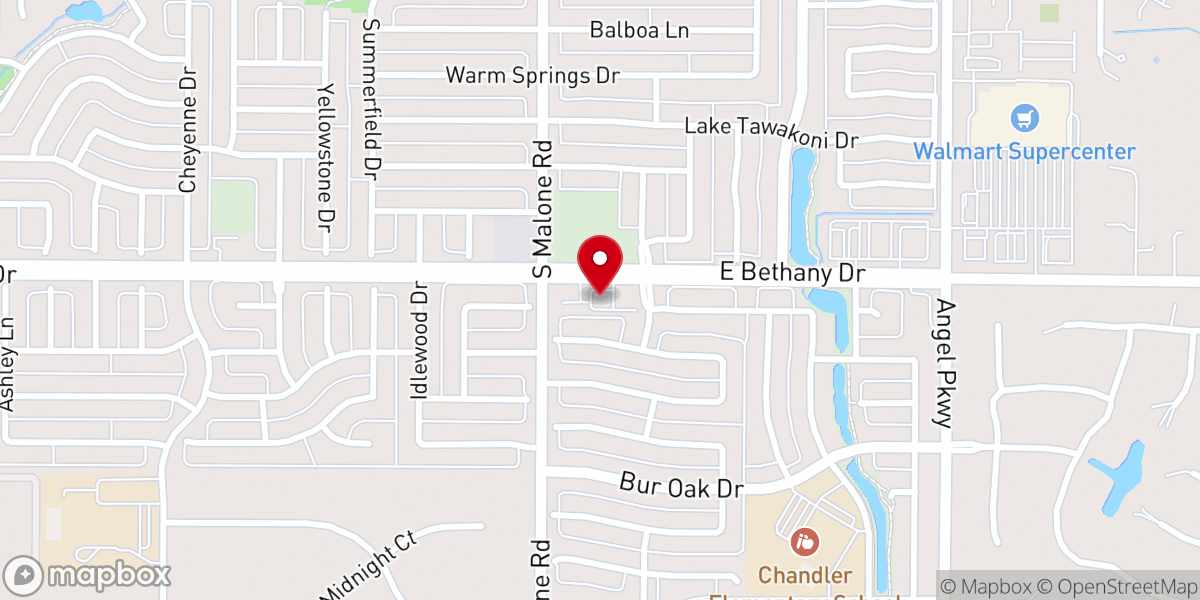 Map showing location of RCCG - Christ Throne
