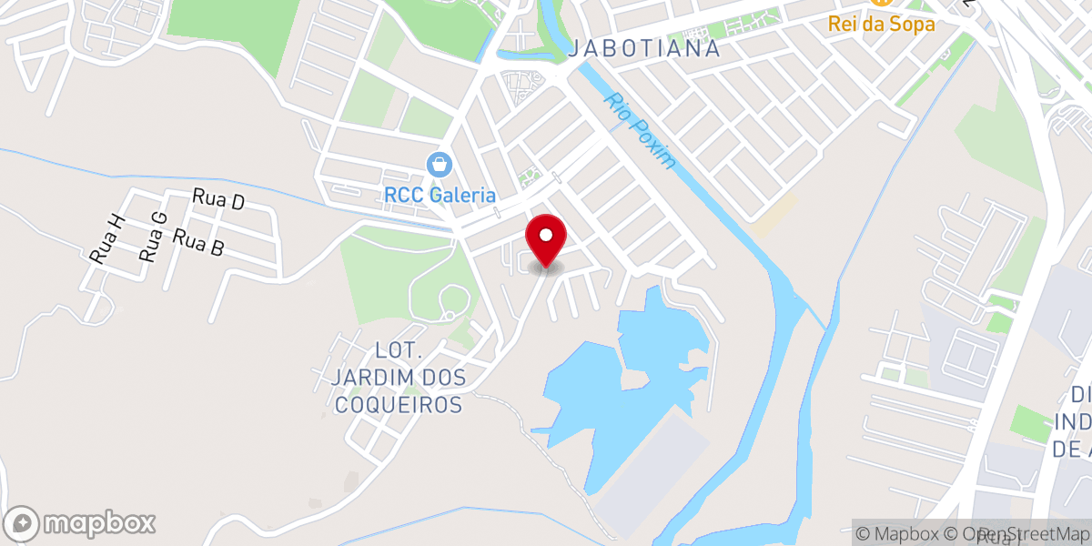 Map showing location of Quandrangular Sergipe - IEQ Colina