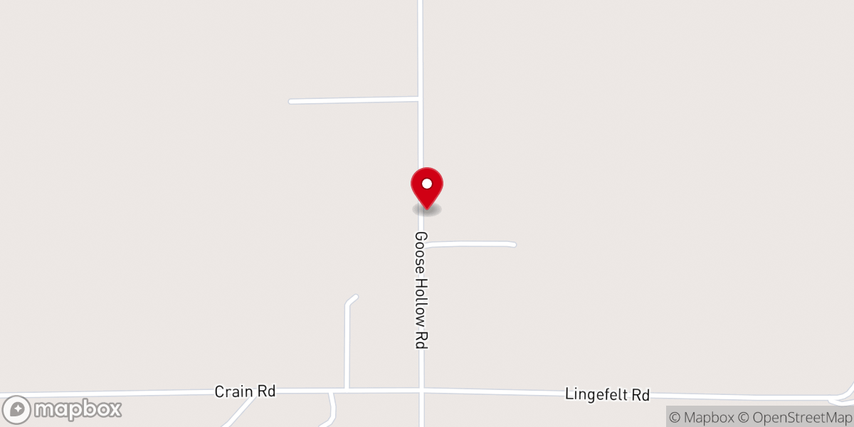 Map showing location of Hegwood Church