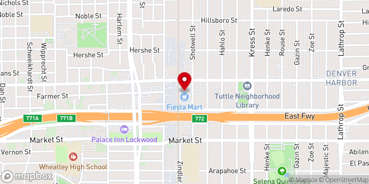 Map showing location of Rock Apostolic Church of Jesus Christ Inc