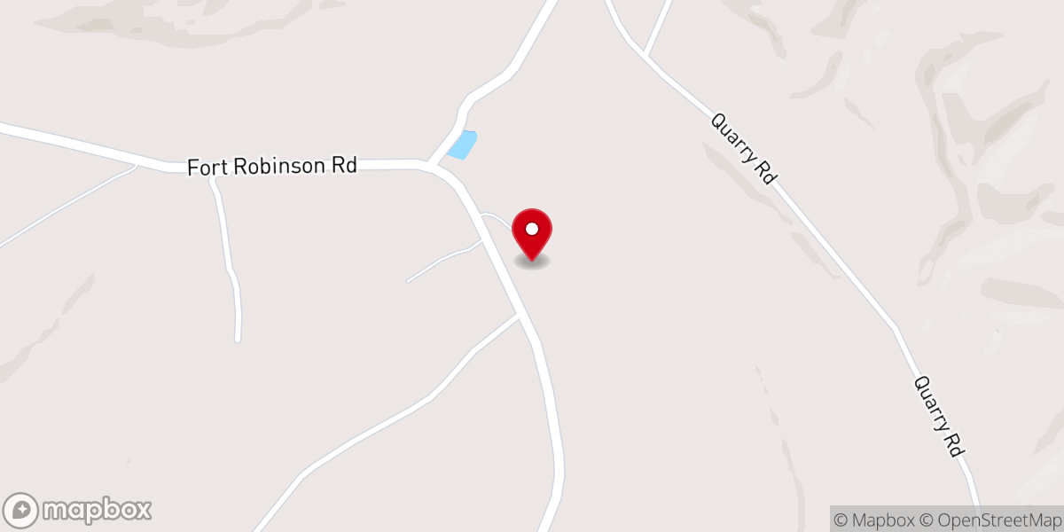 Map showing location of Church of the Living Christ of Loysville