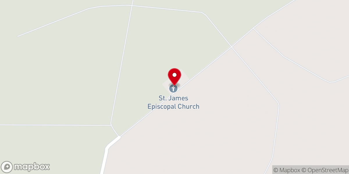 Map showing location of Saint James-Santee Parish Episcopal Church / The Brick Church at Wambaw