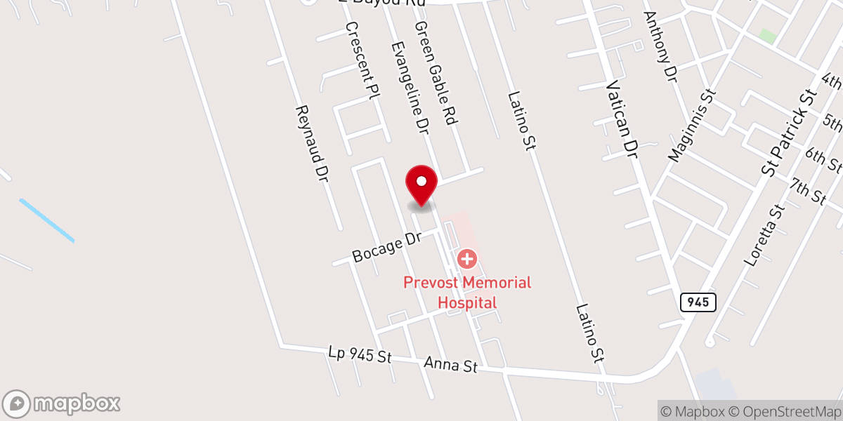 Map showing location of Kingdom Tabernacle Ministries