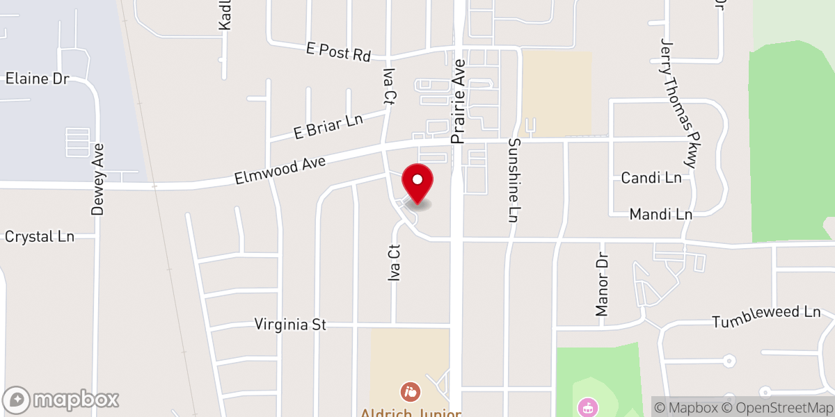 Map showing location of Redeemer Evangelical Covenant
