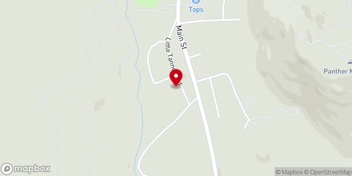 Map showing location of Faith Bible Church Parsonage