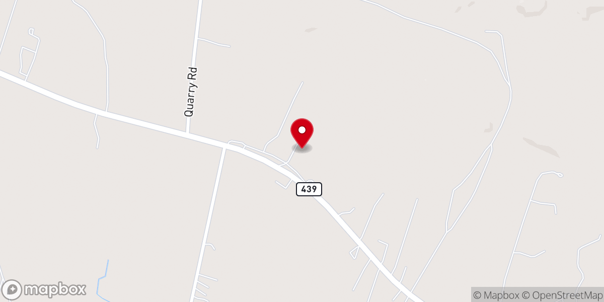 Map showing location of Soldiers of the Cross Cowboy Fellowship