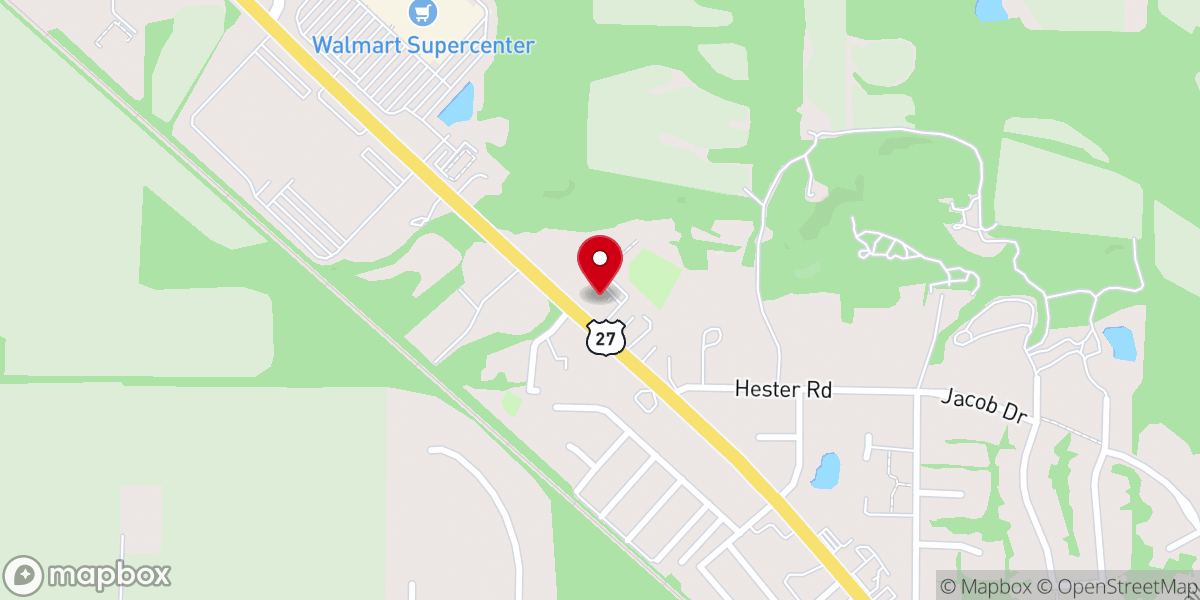 Map showing location of AP Church