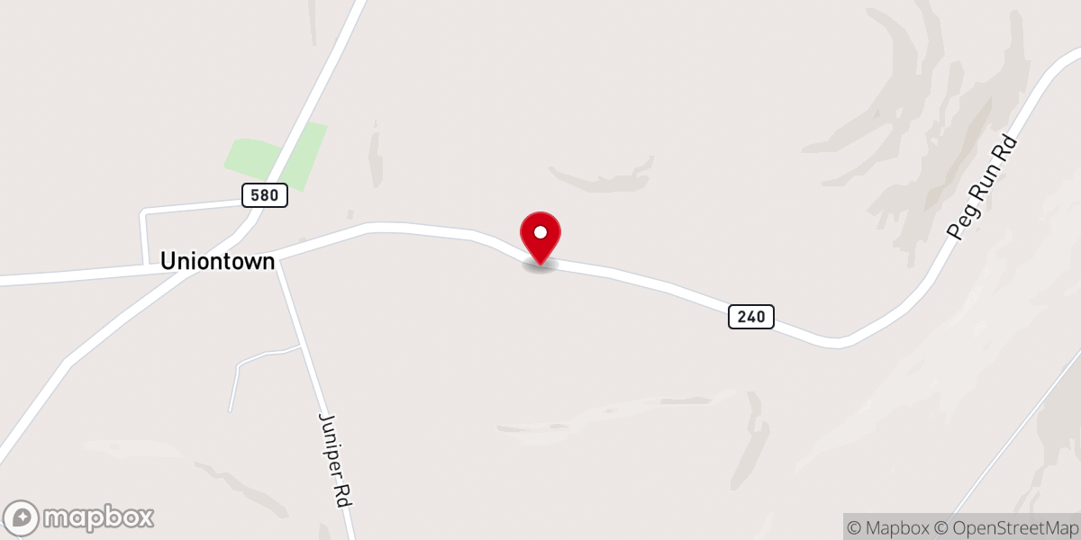 Map showing location of Bible Call