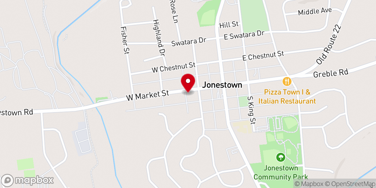 Map showing location of The Heart Of Christ Church